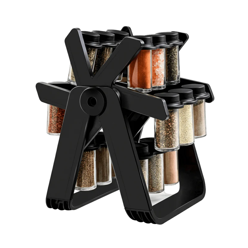 18 Jar Spice Rack|رف توابل دوار