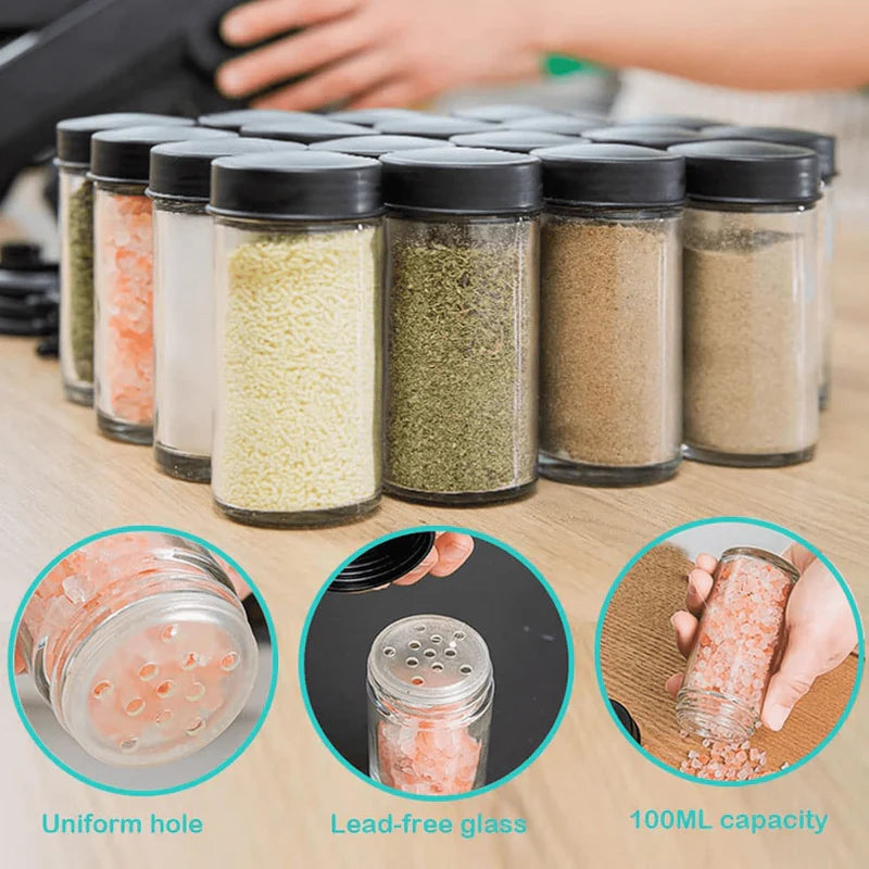 18 Jar Spice Rack|رف توابل دوار