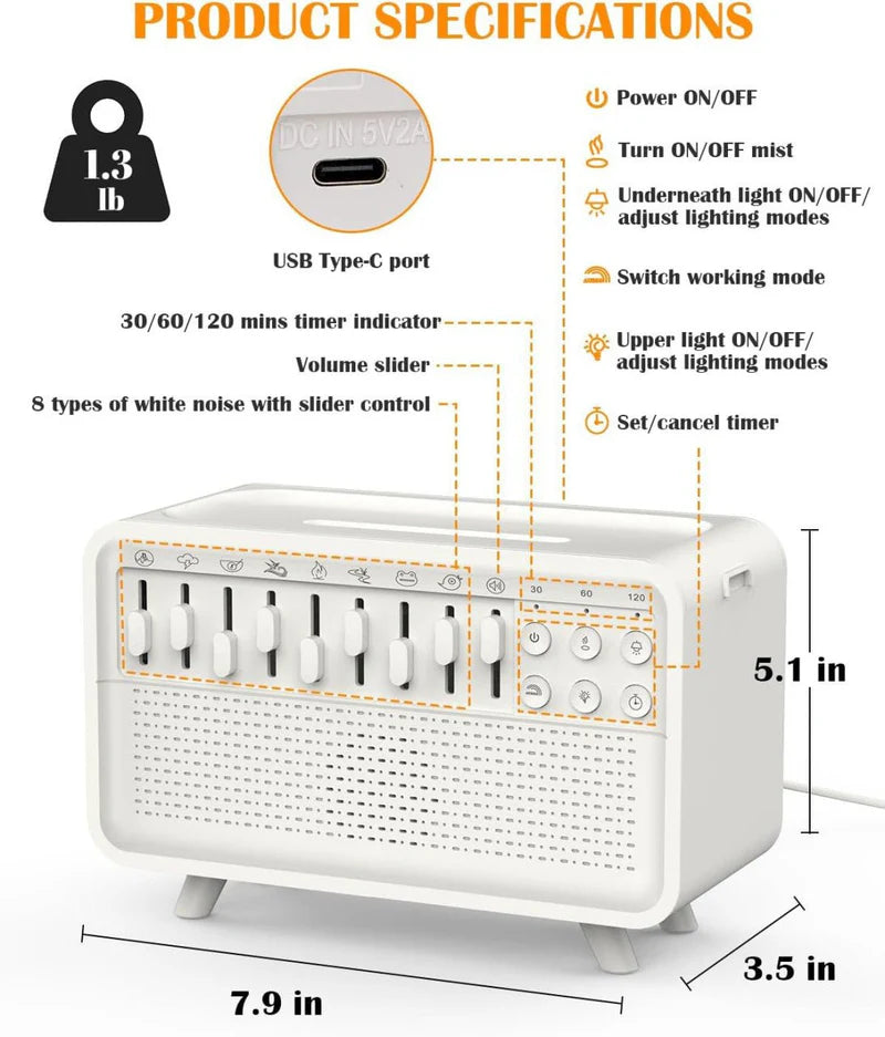 Sleep Sound Machine| جهاز أصوات النوم