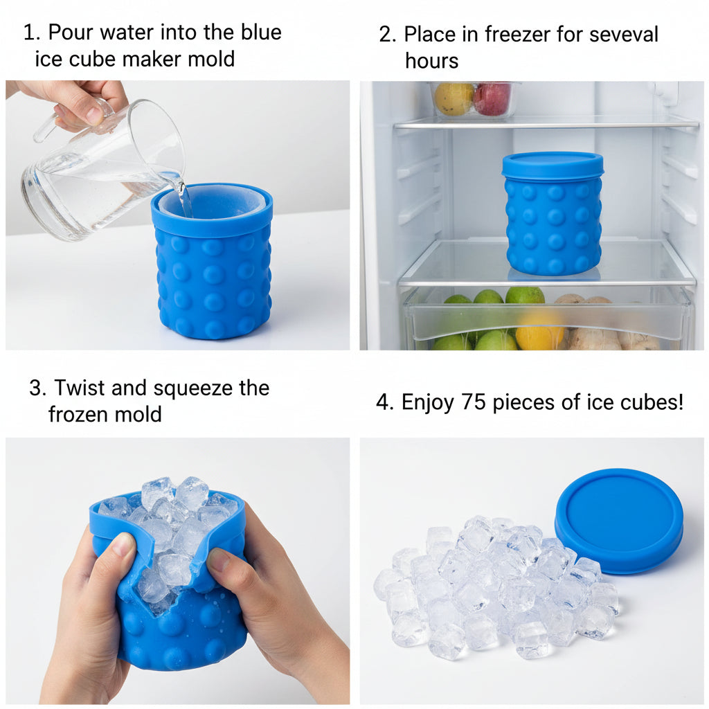 Silicone Ice Maker|قالب ثلج سيليكون