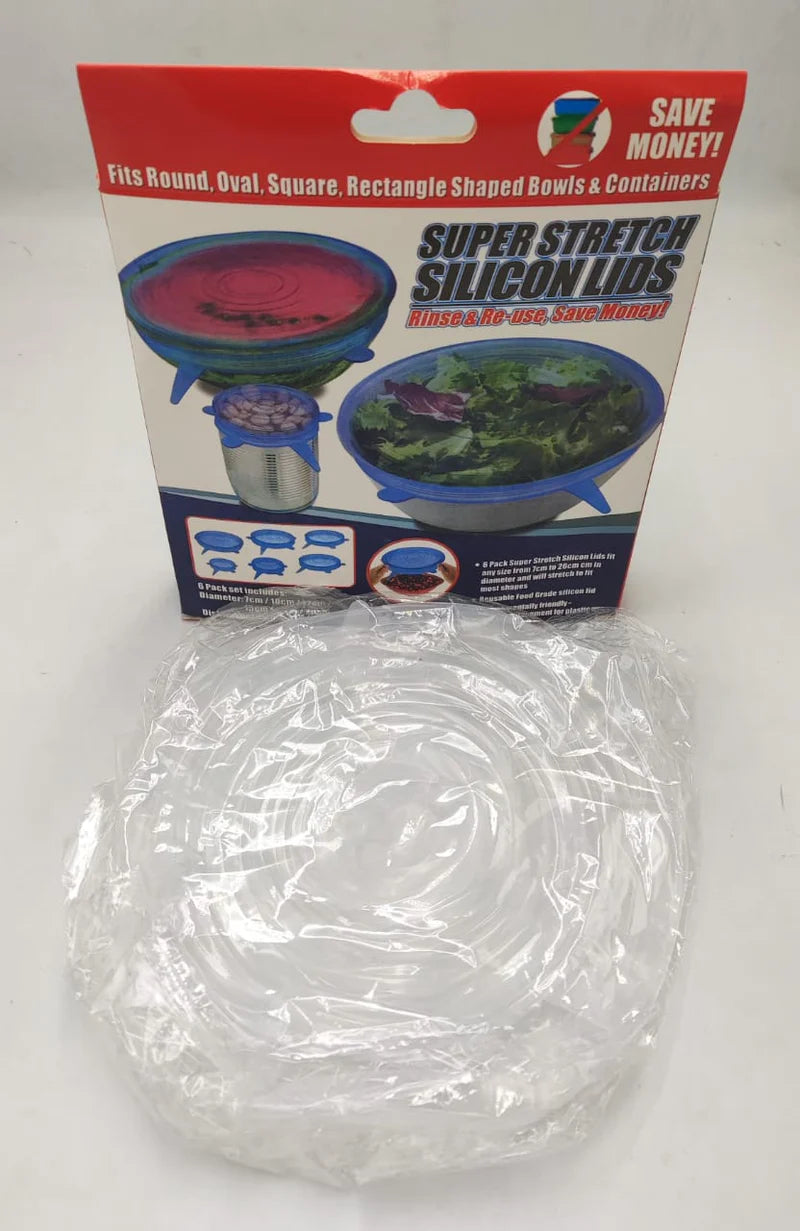 Silicone Stretch Lids|أغطية سيليكون مرنة